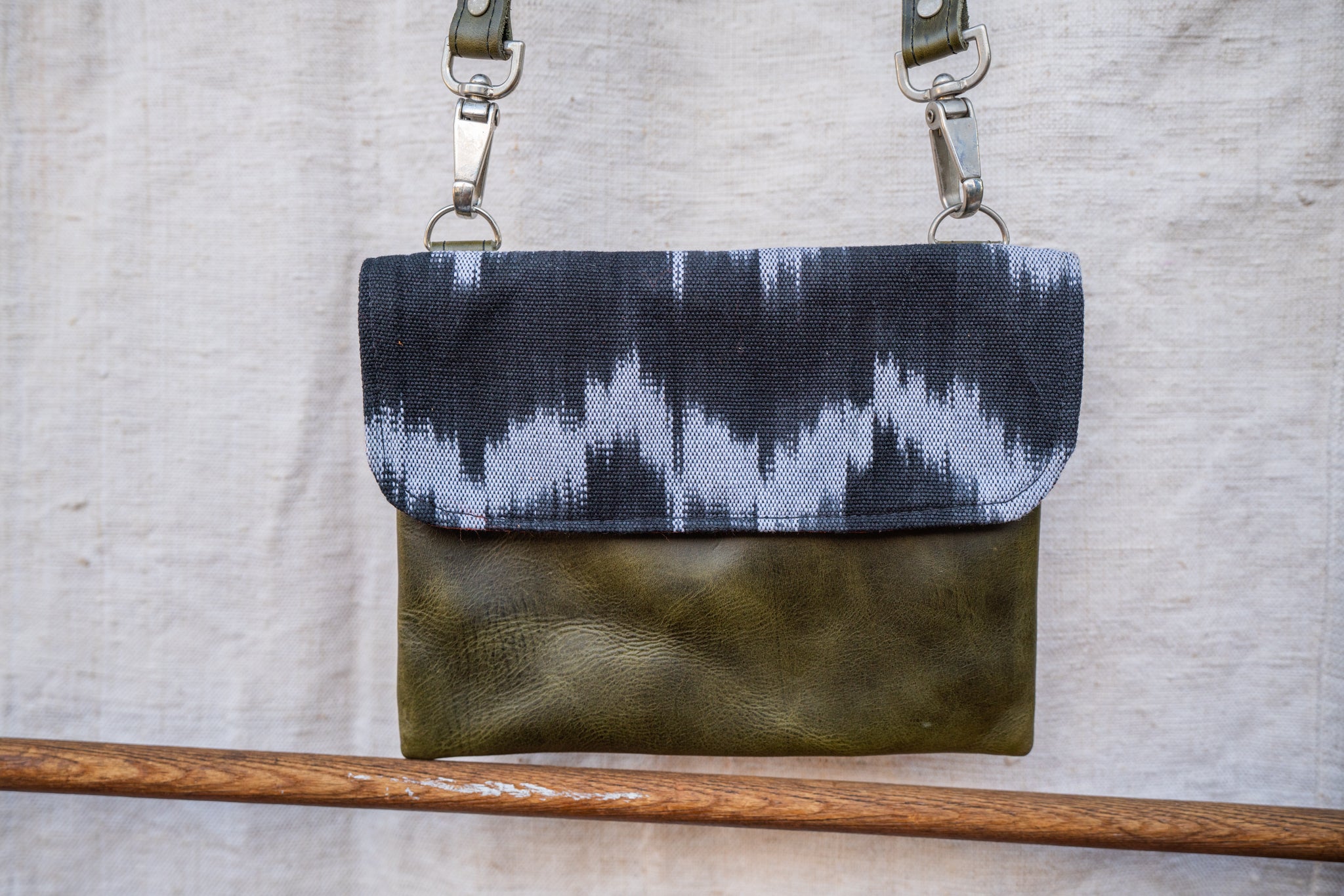 Ikat Patterned Adjustable Purse Strap-Georgia