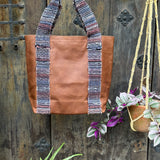 The Wanderer Tote - Brown Leather