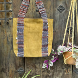 The Wanderer Tote - Green Leather