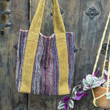 Wanderer Tote - Woven and Green