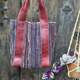 Wanderer Tote - Woven and Pomegranate