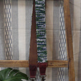 Woven and Leather Strap - Earth