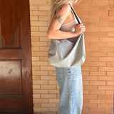 Su't Tote Market Bag - Gray