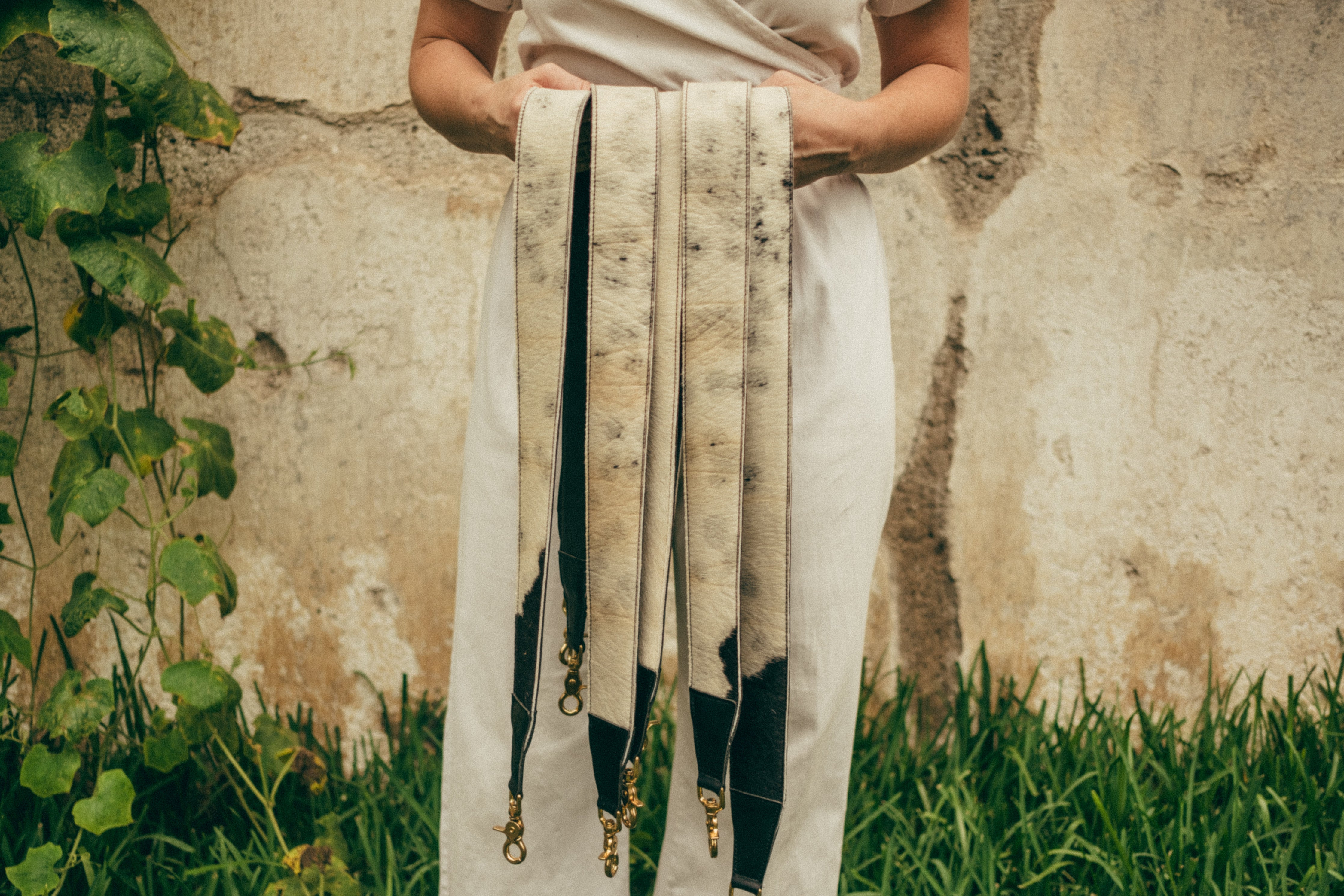 Hair on Hide strap - IXCHELTRIANGLE