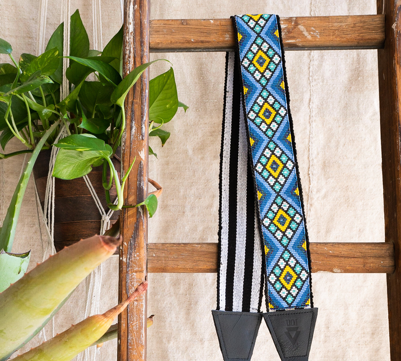 beaded camera strap 45 - IXCHELTRIANGLE