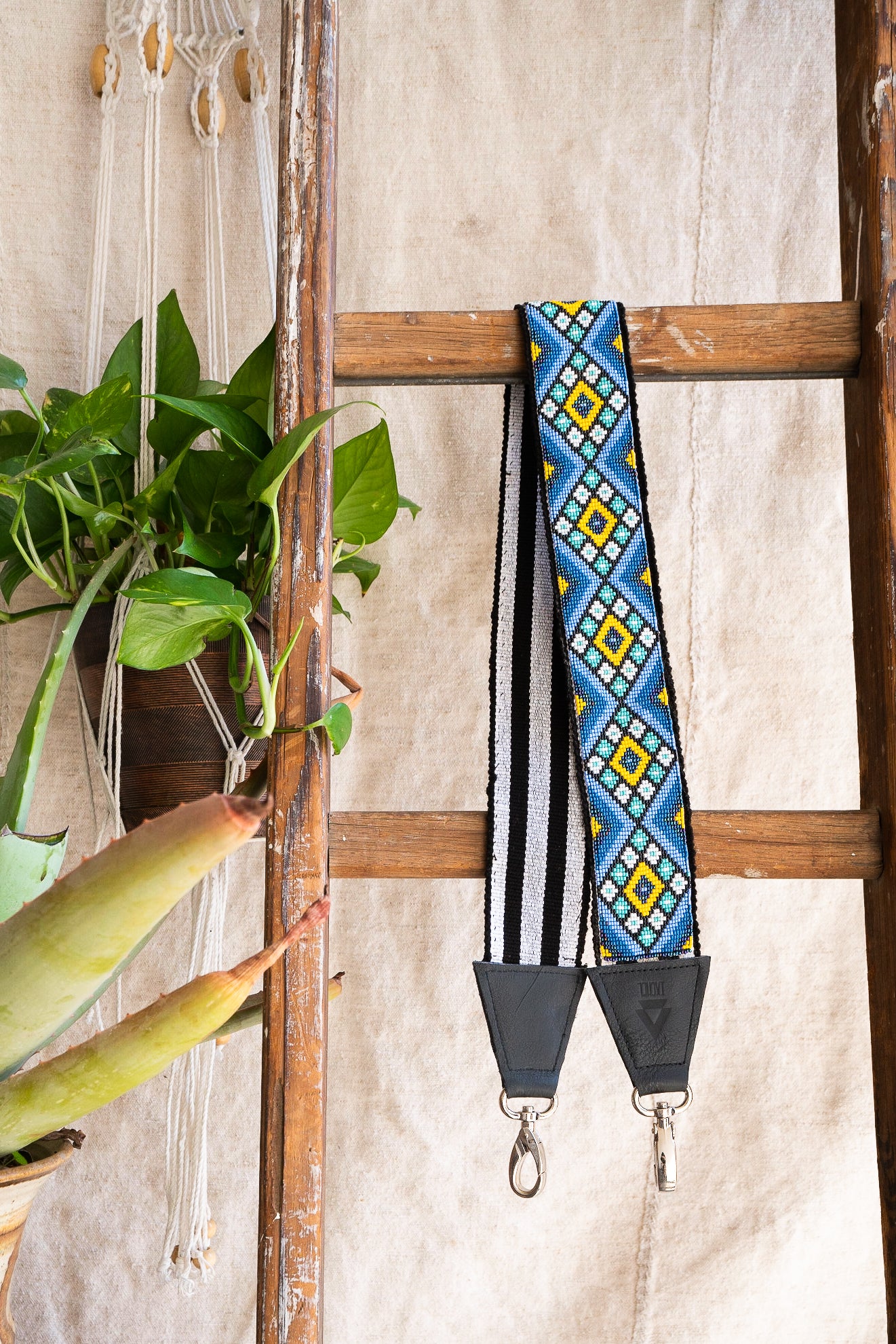 beaded camera strap 45 - IXCHELTRIANGLE