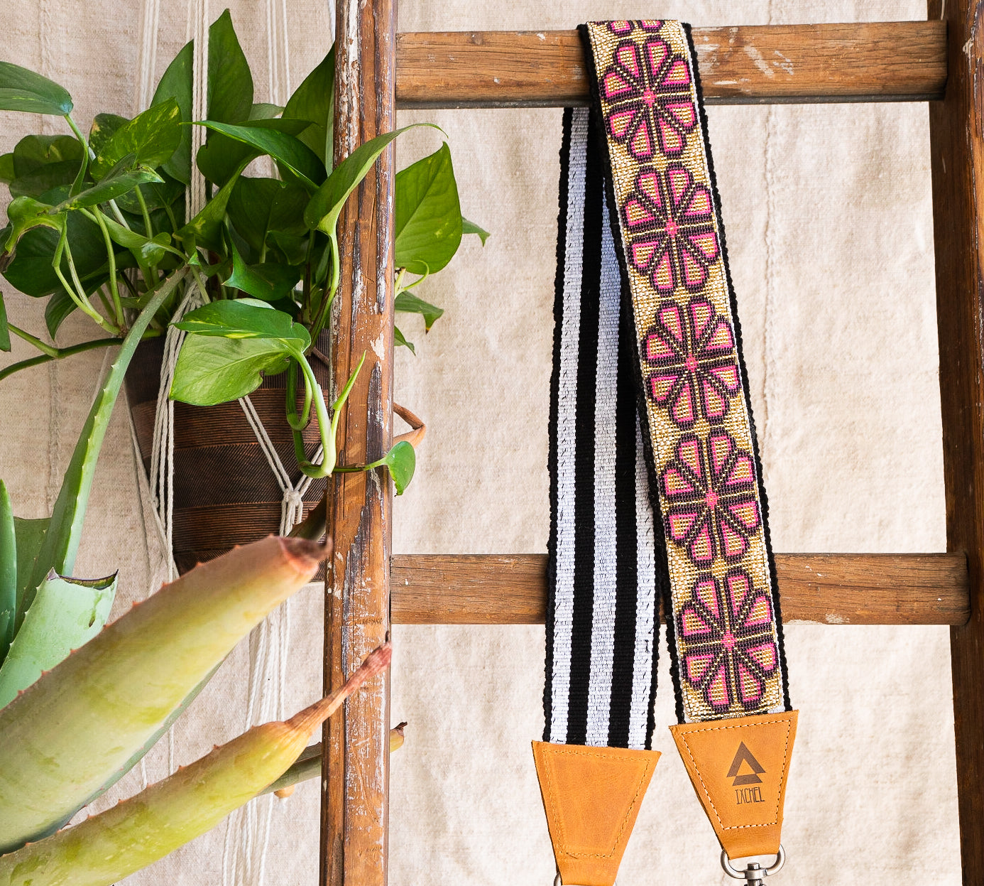 beaded camera strap 47 - IXCHELTRIANGLE