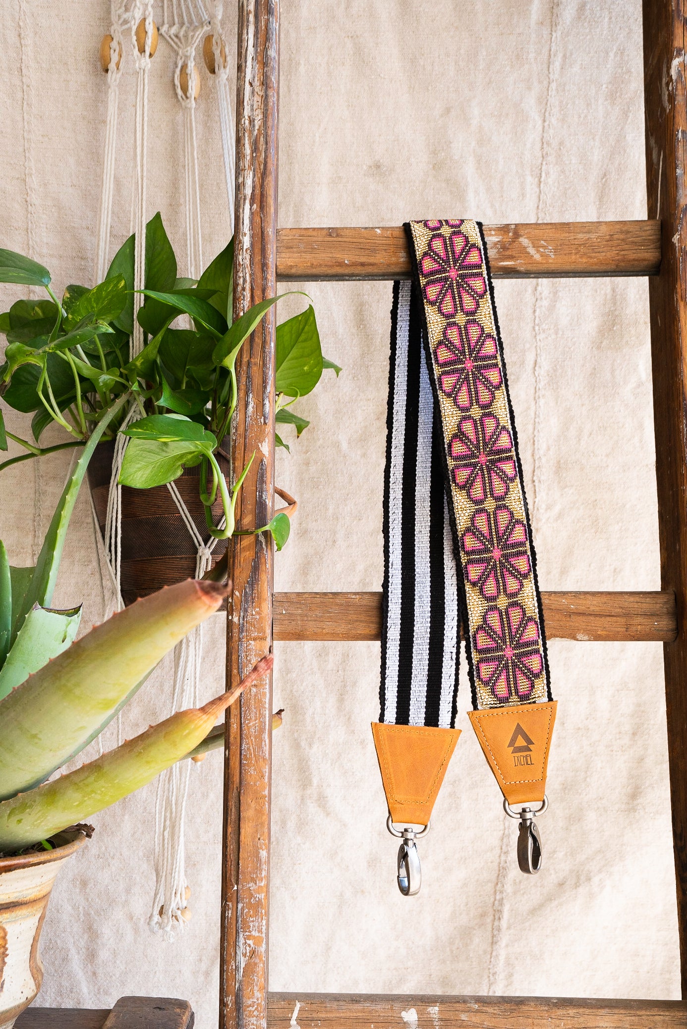 beaded camera strap 47 - IXCHELTRIANGLE