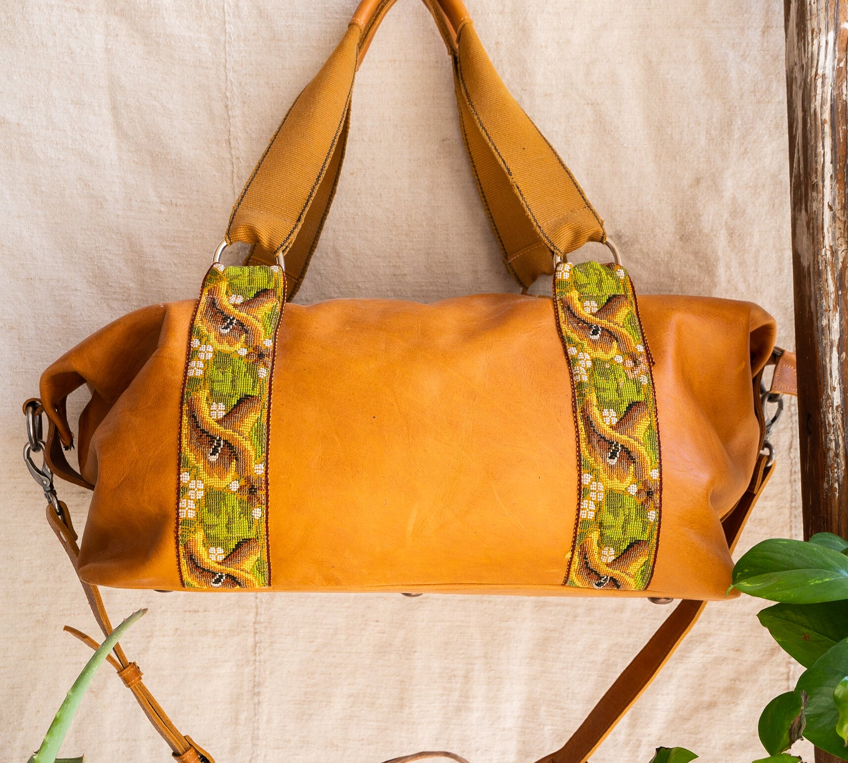 Woven Strap Duffel 4 - IXCHELTRIANGLE