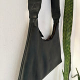 Rango Purse - Dark Green and Hair on Hide