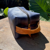 Dopp Kit - Navy Tan