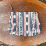 Large Cosmetic Bag - Pink and Blue