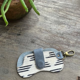 Sunglass Case - Black Stripes