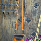 Scallop Bag - Tan and Beetlejuice