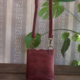 Scallop Bag - Pomegranate and Flag Weaving