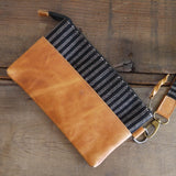 Small Clutch - Tan and Beetlejuice