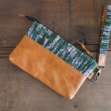 Small Clutch - Tan and Beetlejuice