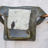 Hair on Hide Awabal Satchel - IXCHELTRIANGLE