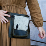 Hair on Hide Awabal Satchel - IXCHELTRIANGLE