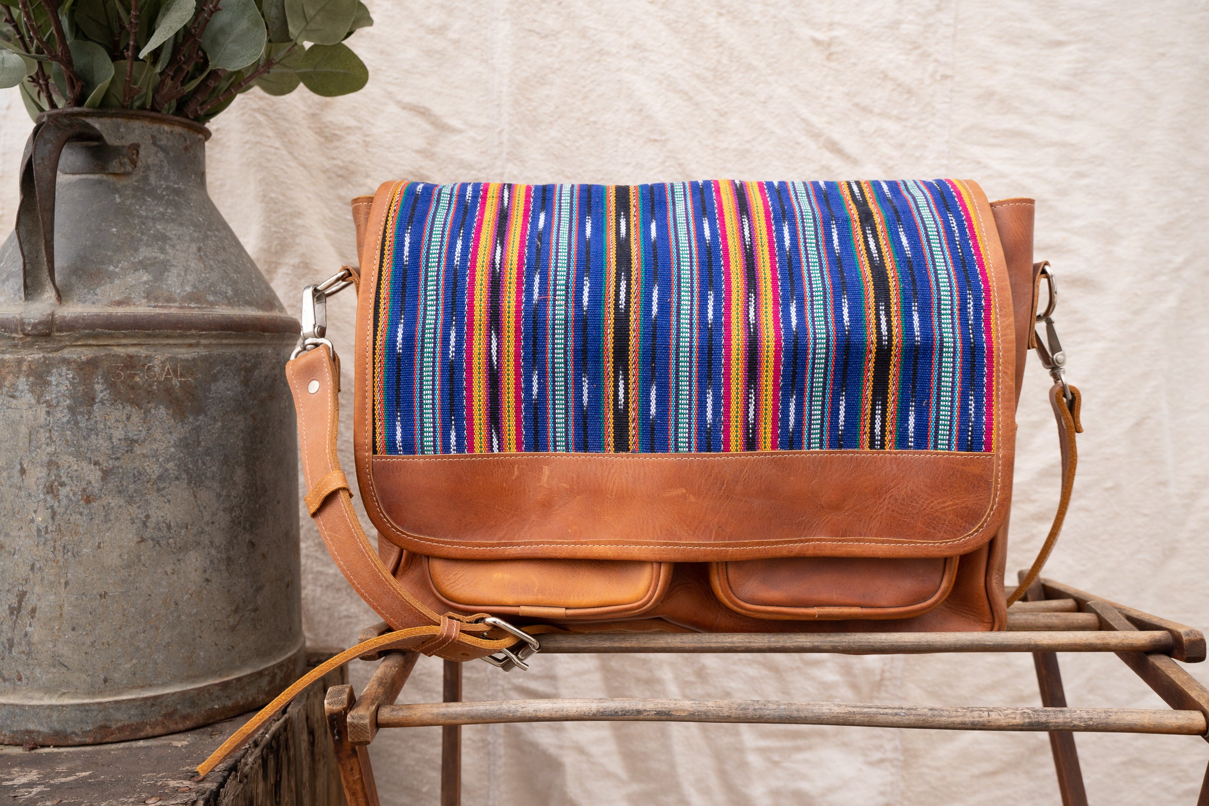 Woven K'at Camera Bag - IXCHELTRIANGLE